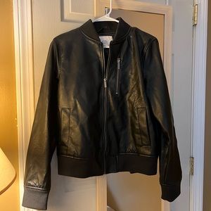 Leather jacket